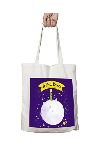 ART HEDİYE حقيبة Le Petit Prince - الأمير الصغير، تدوم على الجانبين، مطبوعة وقابلة للغسل