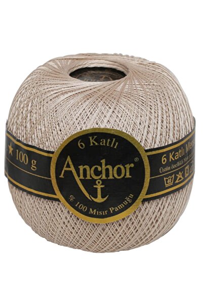 Anchor 26/6 خيط شبكي - 100 جرام - إكرو