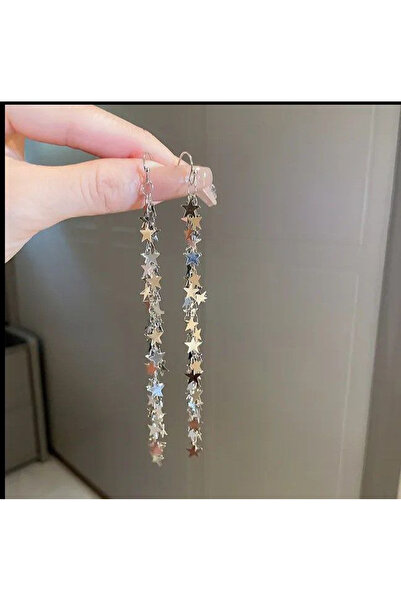 MODAMAYS Yıldız model uzun küpe