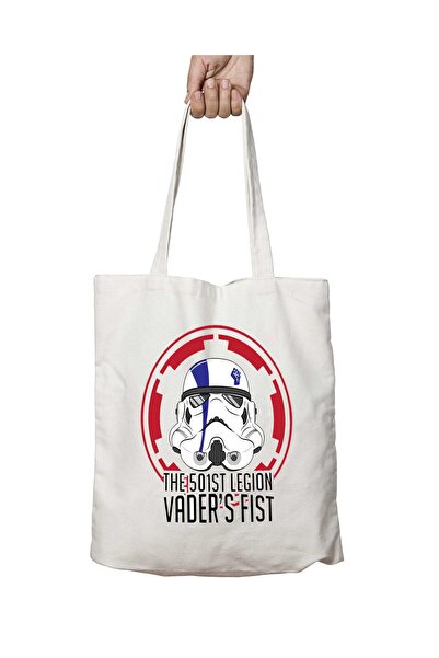 ART HEDİYE storm Trooper 501st Vaders Fist - Washable Permanent Printed Bag