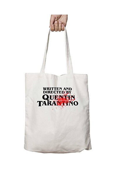 ART HEDİYE نمط كوينتين تارانتينو - حقيبة كتف دائمة قابلة للغسل، للشاطئ والمدرسة