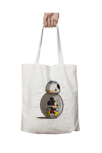 ART HEDİYE Μίκυ Μάους Μίνι Μάους Σχολική τσάντα ώμου για την παραλία με μόνιμ...