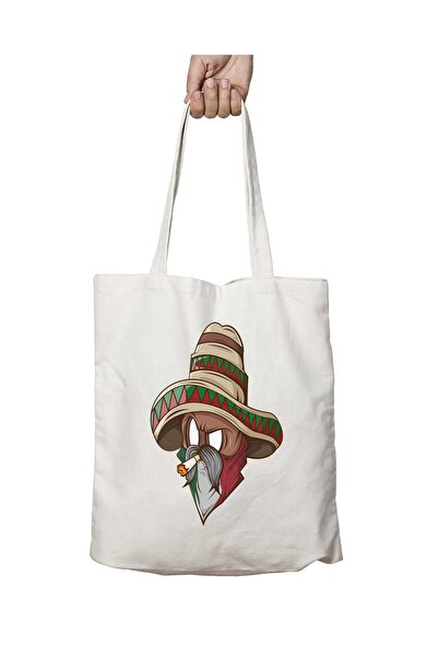 ART HEDİYE El Charro Mexicano - двостороння сумка з постійним принтом, яку мо...