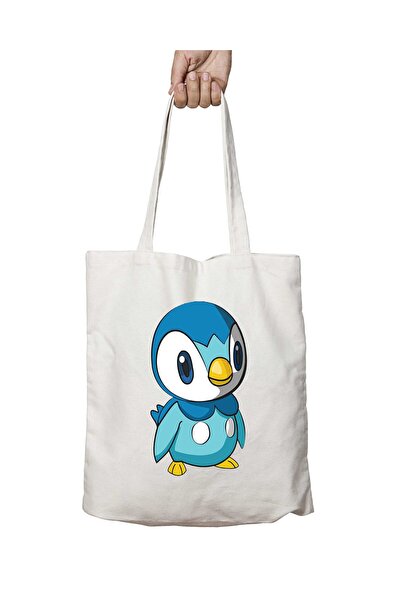 ART HEDİYE بوكيمون بيبلوب - حقيبة تدوم طويلاً مطبوعة قابلة للغسل على الجانبين