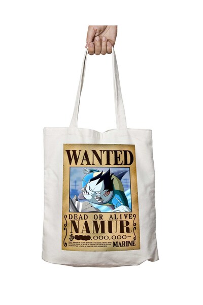 ART HEDİYE Wanted Namur Anime - Washable Permanent Printed School and Beach S...