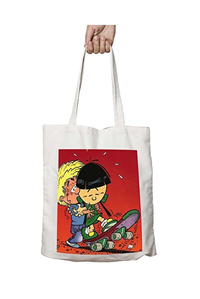 ART HEDİYE سيدريك لوفر - حقيبة قابلة للغسل بطباعة دائمة على الجانبين