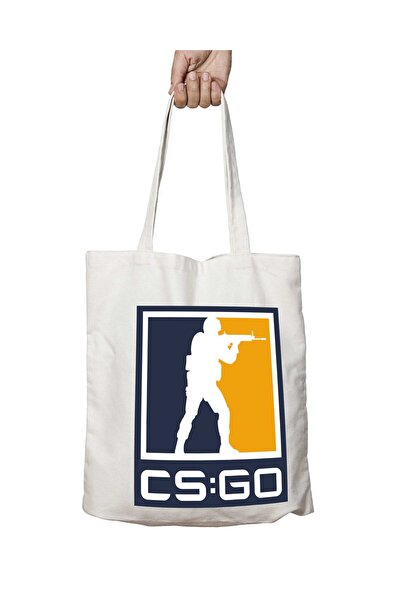 ART HEDİYE لعبة Cs Go منقوشة - حقيبة مطبوعة قابلة للغسل ودائمة