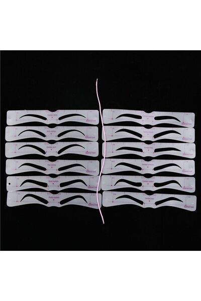 BEAUTY BOX COSMETIC Kolay Kaş Şekillendirici Şablon Kart Kalıp Kolay Kaş Çizi...