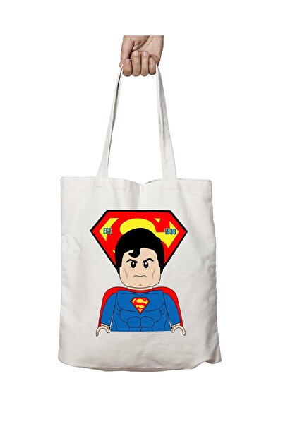 ART HEDİYE lego Game Over - Washable Printed Bag, Two Sides Permanent