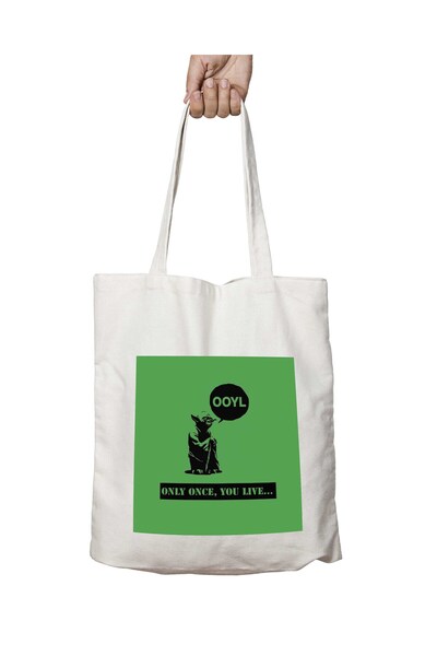 ART HEDİYE Ooyl - Once You Live Друкована пральна сумка, двостороння