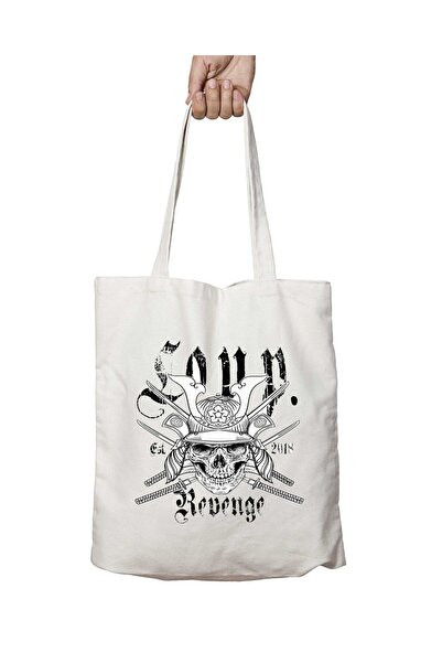 ART HEDİYE حقيبة ساموراي ريفينج مطبوعة قابلة للغسل - تدوم على الجانبين