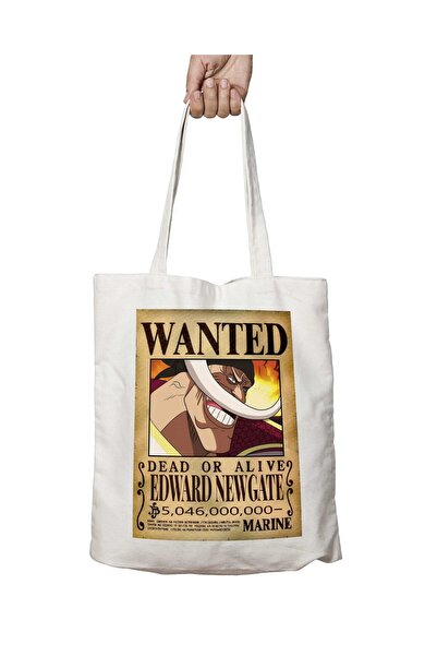 ART HEDİYE Wanted Edward Newgate Anime - Двосторонній мішок з постійним принт...
