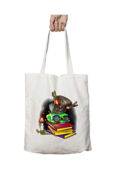 ART HEDİYE Sabedoria Two-Sided Permanent Printed Washable School Beach Should...