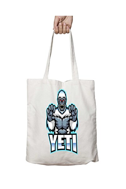 ART HEDİYE Yeti - Permanent Printed Washable Bag