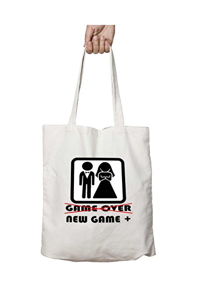 ART HEDİYE لعبة جديدة - زواج، حقيبة قابلة للغسل مطبوعة على الجانبين