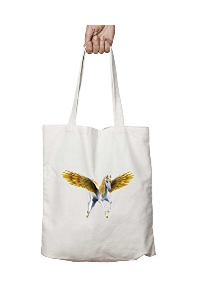 ART HEDİYE PEGASUS Horse - Двостороння сумка з постійним принтом, яку можна п...