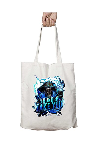 ART HEDİYE MORTAl KOMBAT - Two Sided Printed Washable Bag