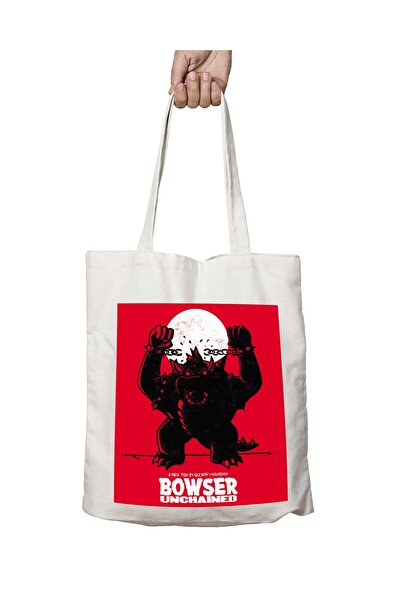 ART HEDİYE Super Mario Bros Bowser Unchained - Two Sides Permanent Printed, W...