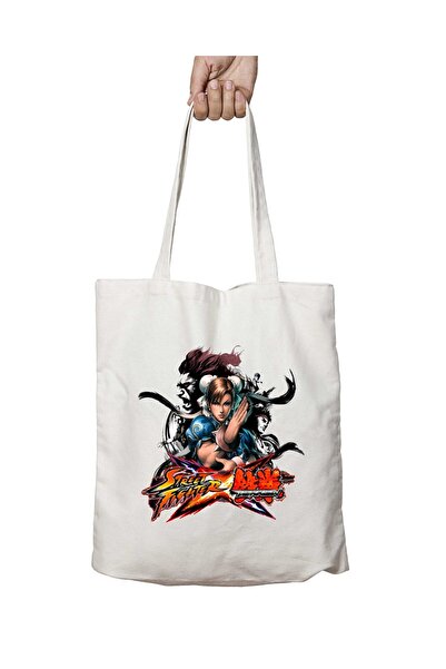 ART HEDİYE Street Fighter X Tekken - Two Sides Permanent Printed, Washable Sh...