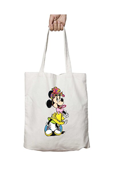ART HEDİYE Minnie Mouse Fancy δύο όψεων με μόνιμη στάμπα που πλένεται σχολική...