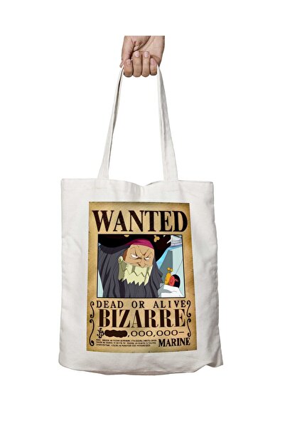 ART HEDİYE حقيبة قابلة للغسل بتصميم الرسوم المتحركة Wanted Bizarre ذات وجهين