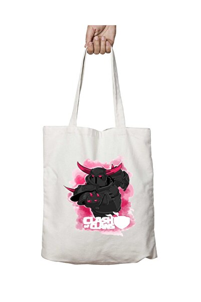 ART HEDİYE PEKKA Clash Of Clans - Two Sided Printed Washable Bag