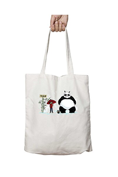 ART HEDİYE نمط توتورو باندا - حقيبة مطبوعة قابلة للغسل ودائمة