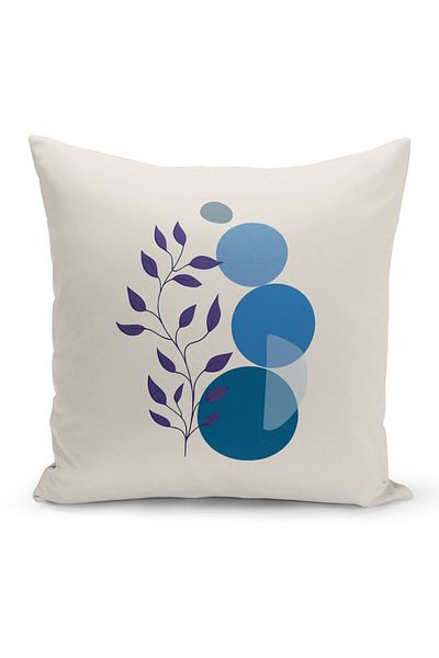 Bertille Home Seria Minimalist - Set de 8 huse de pernă cu imprimare digitală
