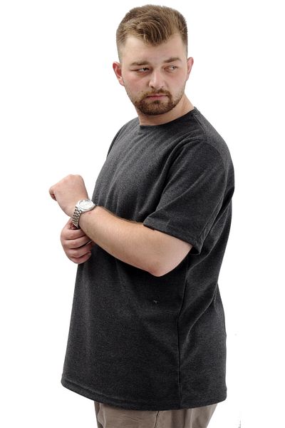ModeXL Crew Neck Men's T-Shirt Size XL - INTERLOK 23162 Anthracite