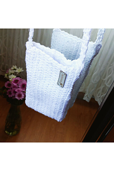 betusss 3 lü  örgü çanta cüzdan takım