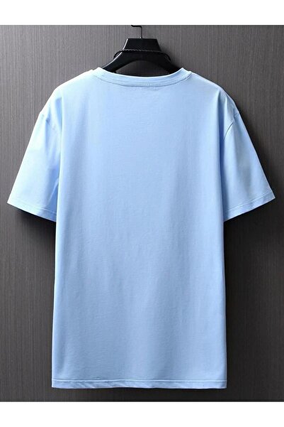 MEİLİFENG Unisex Oversize T-Shirt - little Smile Printed