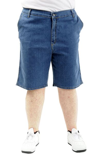 ModeXL Ανδρικό μπλε τζιν μεγάλου μεγέθους - Armina 22906