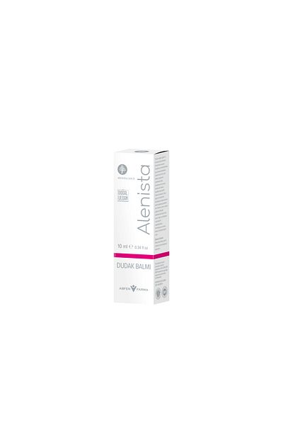 Alenista 100% Natural - Vegan Lip Balm 10gr for Dry and Chapped Lips