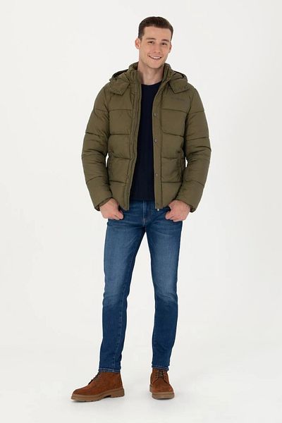 U.S. Polo Assn. Men's Khaki Coat