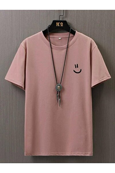 MEİLİFENG Μπλουζάκι Unisex Oversize - Μικρό Smile Printed