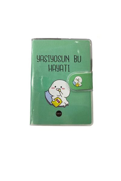 tüftürük Mini caiet cu dungi cu design - Tu trăiești această viață