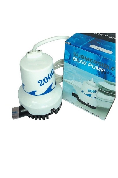 Storm Tekne Sintine Pompası 2000GPH. 24V. Miço. Su Ve Süt Pompası