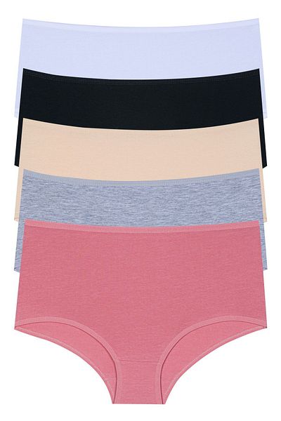 Miss Blue Moon Extra High Waist 5-Piece Bato Panties 2670