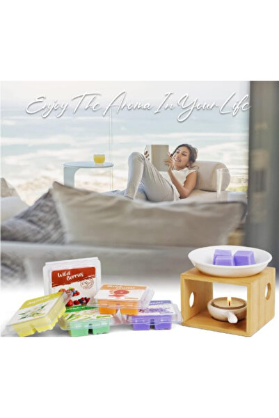 ENJOY SHOP 20 ADET VANİLYA ( VANİLLA ) KOKULU DOĞAL NATUREL BUHURDANLIK WAX M...