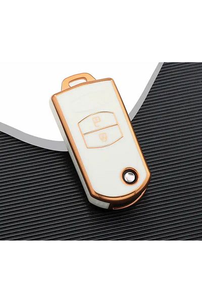 emii auto spare parts Mazda Demio 2 3 5 6 M3 M5 M6 Cx-5 Cx7 Cx9 Rx8 Mx5 Mpv Key Case White