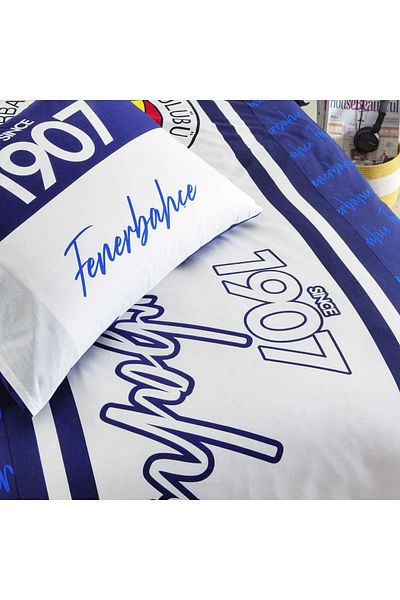 Fenerbahçe 1907 Set cuvertură de pilota Glow - cearșaf de pat de 120 cm, lumină de noapte