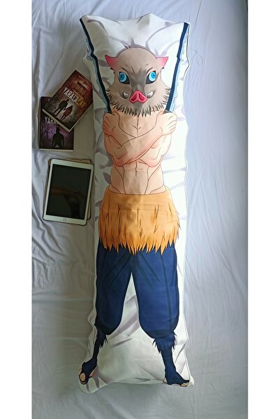 galaxyboutique Anime Demon Slayer İnosuke Sarılma Yastığı