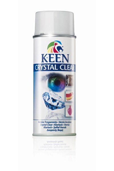 Rölyef Sanat Evi Keen Crystal Clear Parlak Şeffaf Vernik 400 ml
