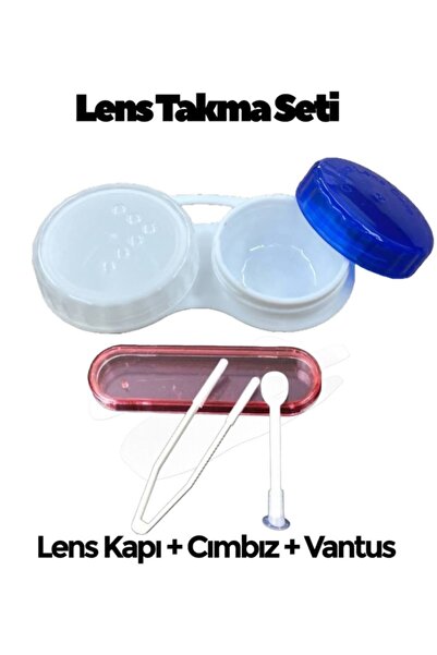 TrendMilano Lens Takma Aparatı Lens Kutusu Lens Saklama Kabı Scxtk
