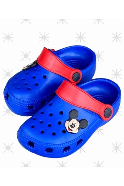 AkınalBella Lightweight Blue EVA Slippers Sandals For Boy