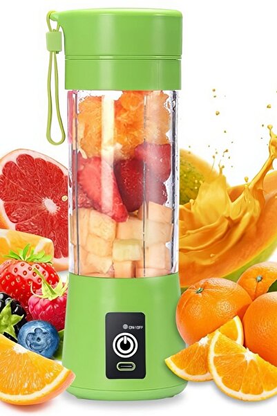 St Morritz Taşınabilir Şarjlı 380 ml El Blenderi-Smoothie, Milkshake, Bebek Maması, Detoks İçecek Karıştırıcı