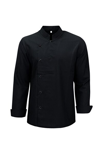 ÜNAL UNİFORMA Aşçı Ceket Siyah