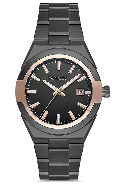 Ferrucci Men's Sports Model - Waterproof Steel Cord, Stainless Steel Case and...