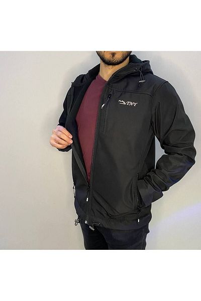 TNY Μαλακό ύφασμα με επικάλυψη Fleece-Lined Water Repellent Παλτό