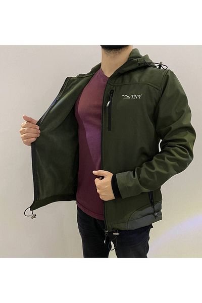 TNY Μαλακό ύφασμα Fleece-Lined Water Repellent Παλτό
